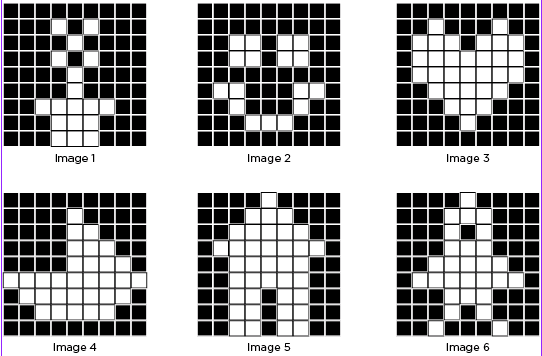 binary code black and white