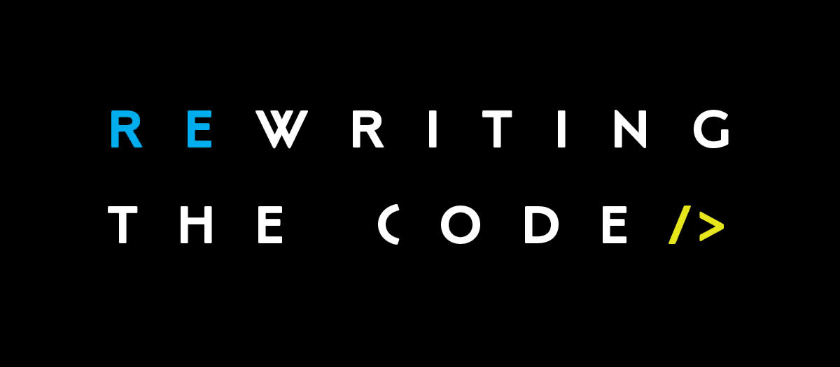 Rewriting the Code logo