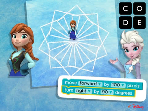 Learn - code with anna and elsa